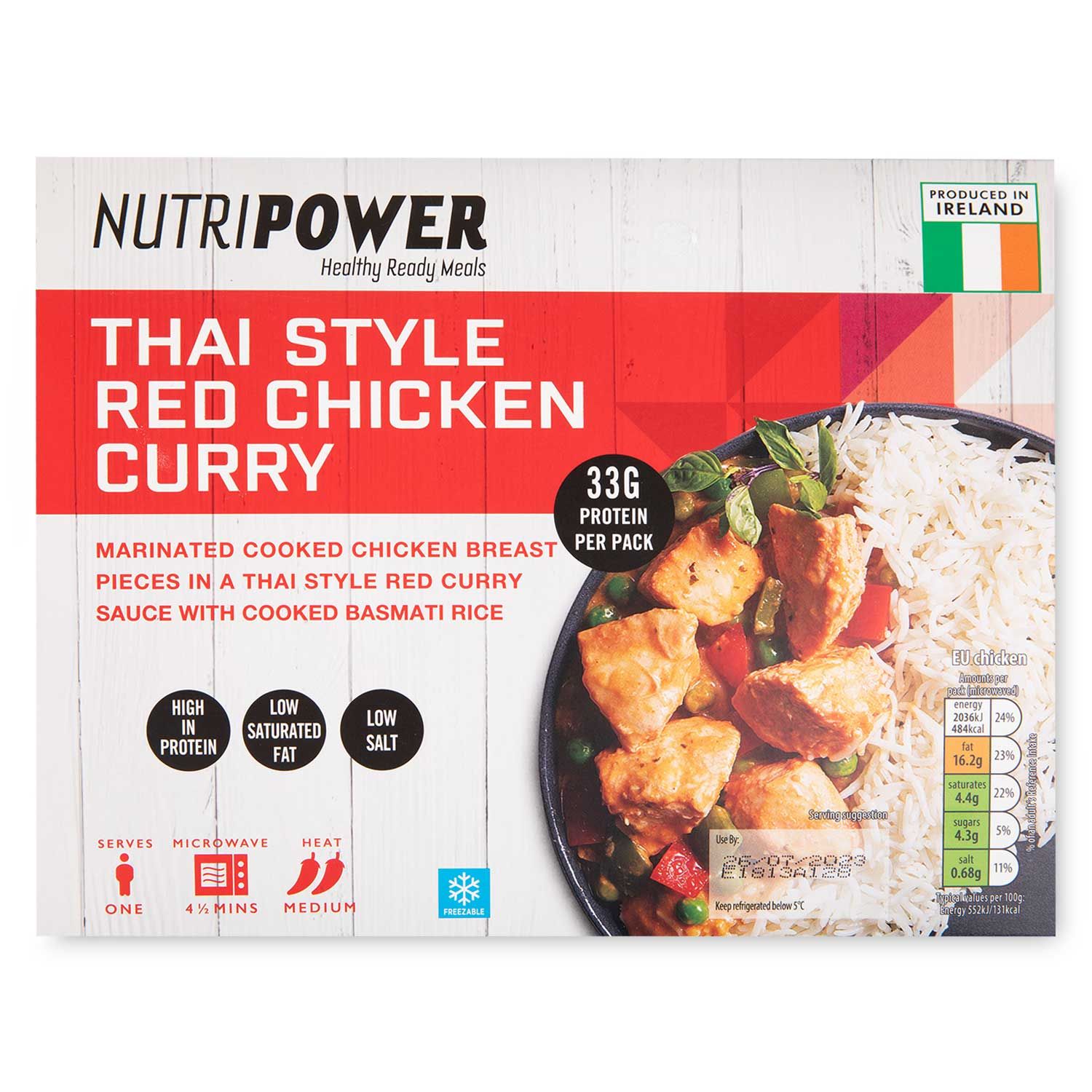 Thai Style Red Chicken Curry 380g Nutrichef